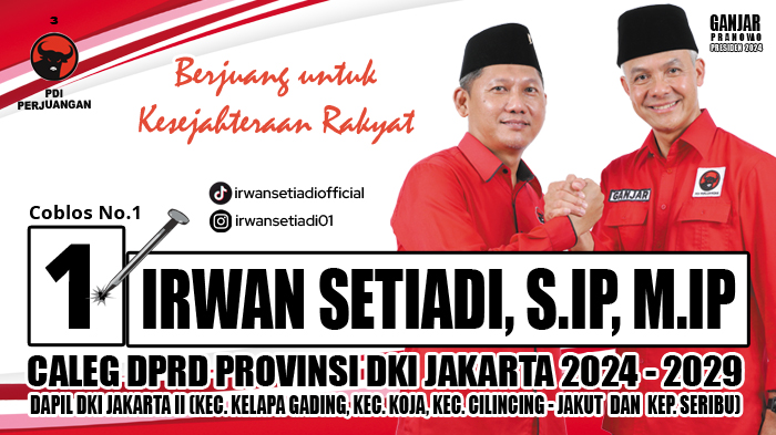 Irwan Setiadi Caleg DPRD DKI Jakarta 2024